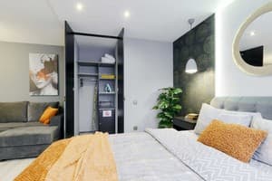 Квартира дизайнерская в центре на бульваре Леси Украинки 17. Апартаменты трехместный  3